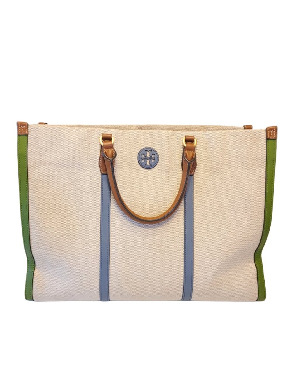 Tory Burch Blake Canvas Jumbo Tote - Picture 2 of 16